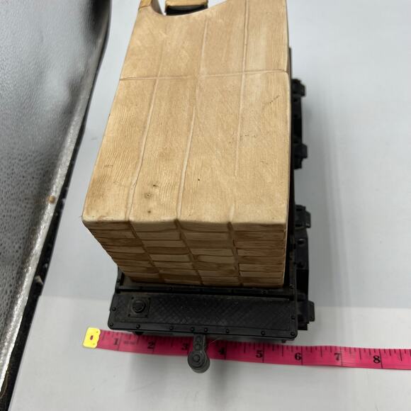 VTG Jersey Western Railway Jim Beam Lumber Car Decanter EMPTY Jim Beam Porcelain - Picture 4 of 10